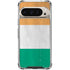 Ivory Coast Flag Distressed Pixel 9/9 Pro Clear Case
